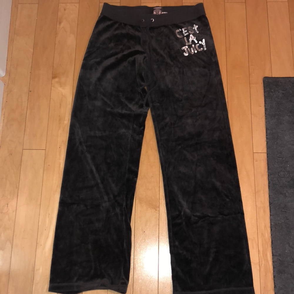 Wide leg juicy sweatpants